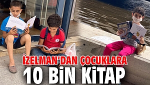 İZELMAN’dan çocuklara 10 bin kitap
