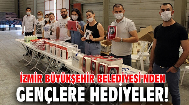 İzmir Büyükşehir Belediyesi'nden gençlere hediyeler!