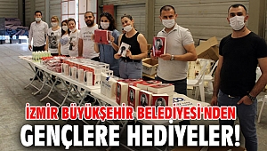 İzmir Büyükşehir Belediyesi'nden gençlere hediyeler!