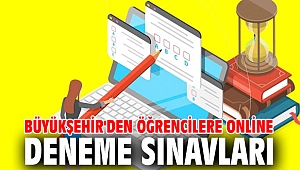 İzmir Büyükşehir Belediyesi'nden öğrencilere online deneme sınavları