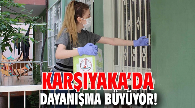 Karşıyaka Belediyesi, ihtiyaç sahiplerine binlerce erzak paketi ulaştırdı!