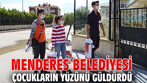 Menderes Belediyesi, Çocukların Yüzünü Güldürdü