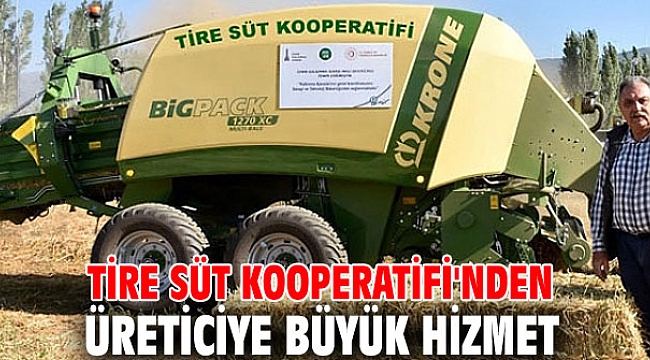 Tire Süt Kooperatifi, ortaklarını teknolojiyle buluşturdu