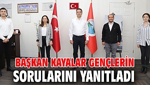 Başkan Kayalar projelerini anlattı!