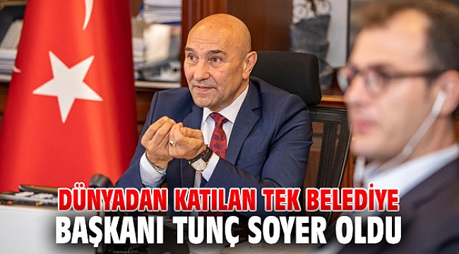 Başkan Soyer Çevrimiçi Birinci Uluslararası Kentsel Forumu'na katıldı