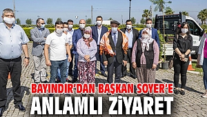 Bayındırlı üreticilerden Başkan Soyer’e ziyaret
