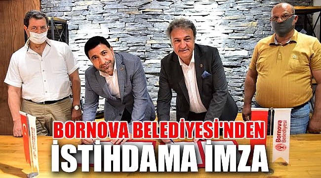 Bornova Belediyesi'nden istihdama imza