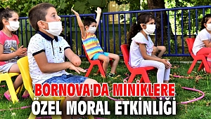 Bornova'da Miniklere özel moral etkinliği