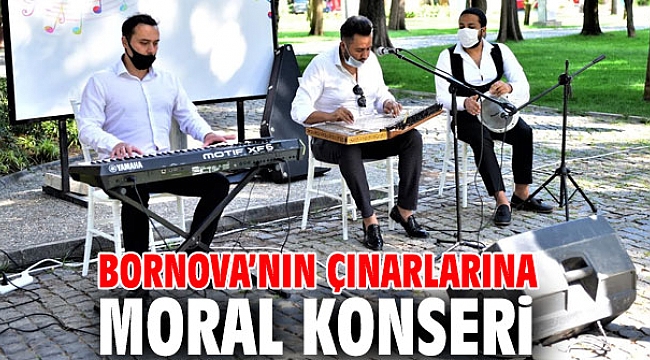 Bornova’nın çınarlarına moral konseri