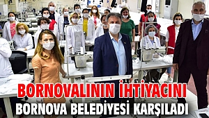 Bornovalının ihtiyacını Bornova Belediyesi karşıladı
