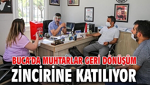 Buca’da muhtarlar geri dönüşüm zincirine katılıyor