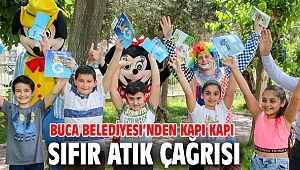 Buca’nın geri dönüşüm araçları sokaklarda 