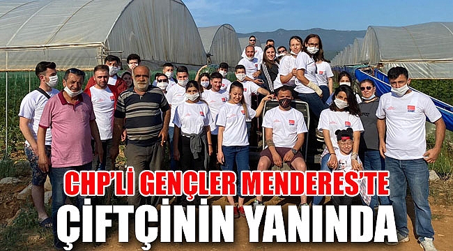 CHP’li Gençlerden Çiftçilere destek