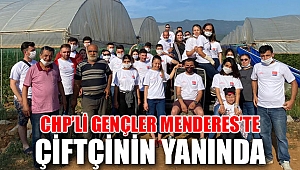 CHP’li Gençlerden Çiftçilere destek