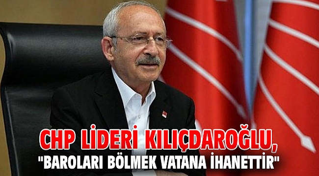 CHP lideri Kılıçdaroğlu'ndan sert açıklamalar!