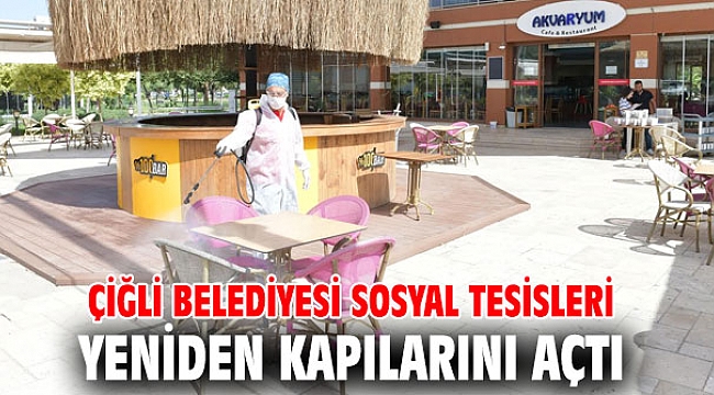 Çiğli'de sosyal tesisler kapılarını açtı