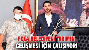 Foça Belediyesi tarımın gelişmesi için çalışıyor!