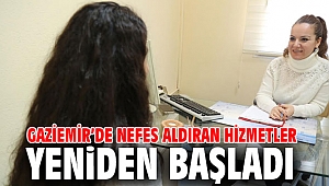 Gaziemir’de nefes aldıran hizmetler yeniden başladı