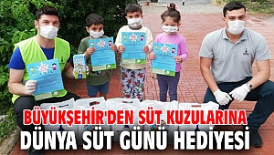 İzmir Büyükşehir Belediyesi'nden Süt kuzularına Dünya Süt Günü hediyesi