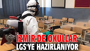 İzmir’de okullar LGS’ye hazırlanıyor