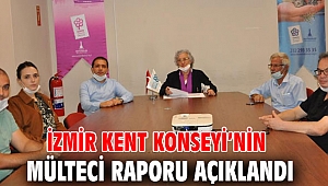 İzmir Kent Konseyi’nin mülteci raporu açıklandı
