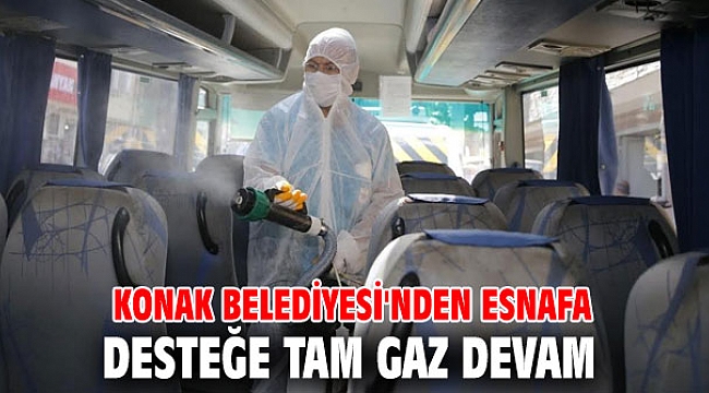 Konak Belediyesi'nden Esnafa desteğe tam gaz devam