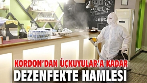 Konak Belediyesi'nden Kafelere dezenfekte harekatı!