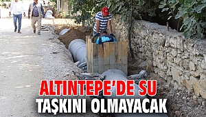 Menderes Belediyesi'nden yağmur suyu kanalı çalışması!