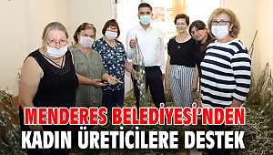 Menderes'te kadınlara destek