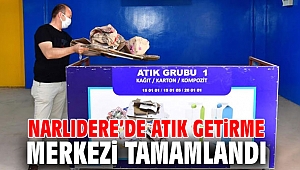 Narlıdere’de Atık Getirme Merkezi tamamlandı