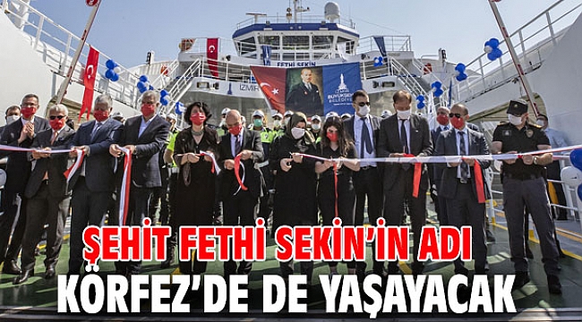 Şehit Fethi Sekin’in adı Körfez’de de yaşayacak