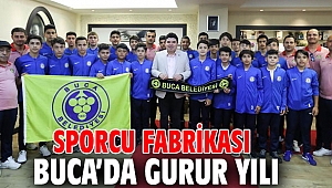 Sporcu fabrikası Buca’da gurur yılı 