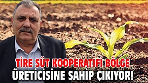Tire Süt Kooperatifi'nden üreticiye destek!