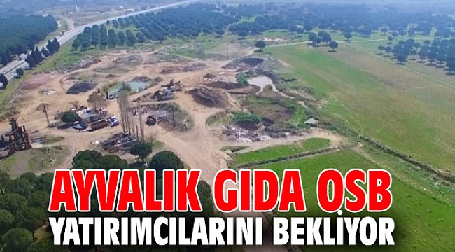 Ayvalık Gıda OSB yatırımcılarını bekliyor