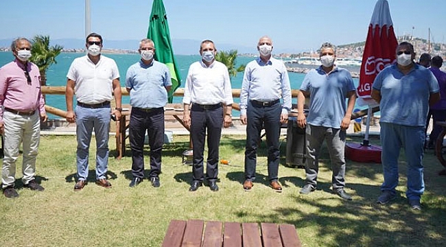 Başkan Ergin çalışanların bayramını kutladı!