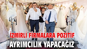 Başkan Soyer'den Gelinlik Fuarı mesajı!