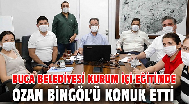 Buca Belediyesi kurum içi eğitimde Ozan Bingöl’ü konuk etti