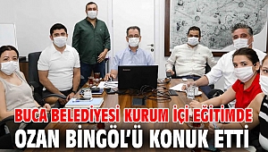 Buca Belediyesi kurum içi eğitimde Ozan Bingöl’ü konuk etti