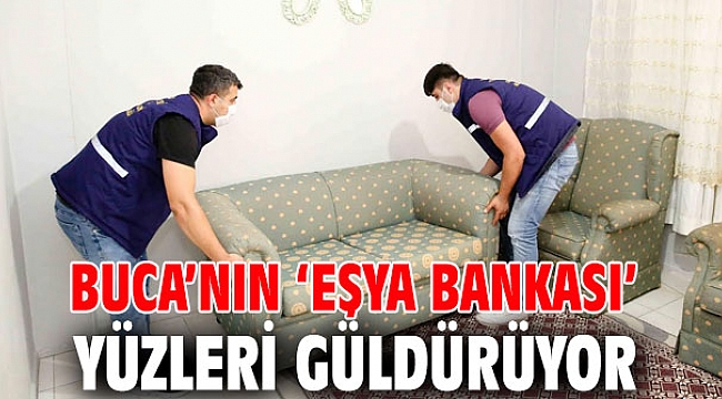 Buca’nın ‘Eşya Bankası’ yüzleri güldürüyor