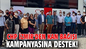 CHP İzmir'den kan bağışı kampanyasına destek!