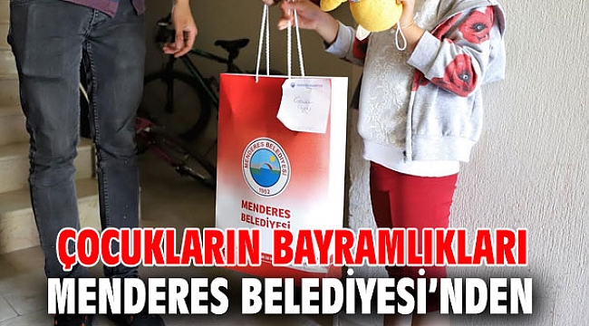 Çocukların Bayramlıkları Menderes Belediyesi’nden