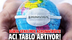 Dünya genelinde koronavirüste acı tablo artıyor!