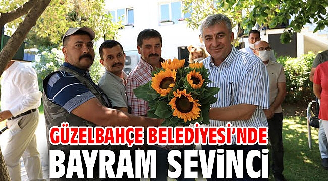 Güzelbahçe Belediyesi’nde Bayram Sevinci
