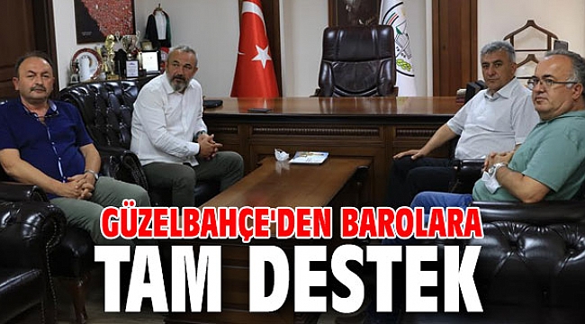 Güzelbahçe'den İzmir Barosuna ziyaret