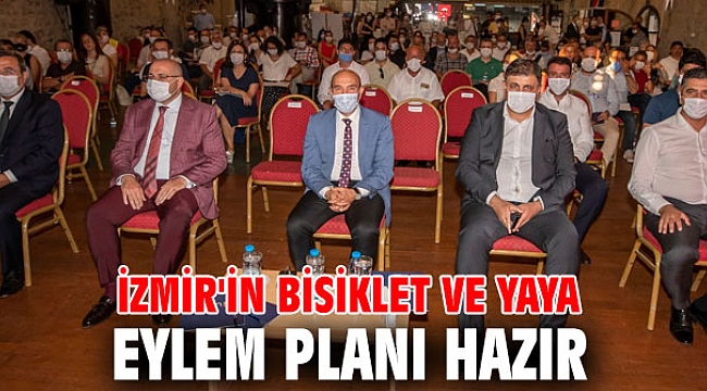 İzmir Bisiklet ve Yaya Eylem Planı kamuoyuna tanıtıldı