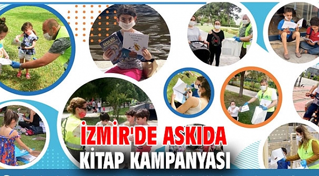 İzmir'de Askıda Kitap kampanyası
