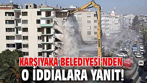 Karşıyaka Belediyesi'nden o iddialara yanıt!