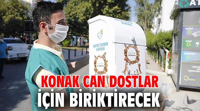 Konak Belediyesi'nden can dost hamlesi!