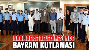 Narlıdere Belediyesi'nde bayram kutlaması