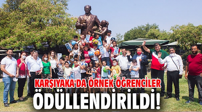 ÖRNEK ÖĞRENCİLERİ ÖDÜLLENDİRİLDİ